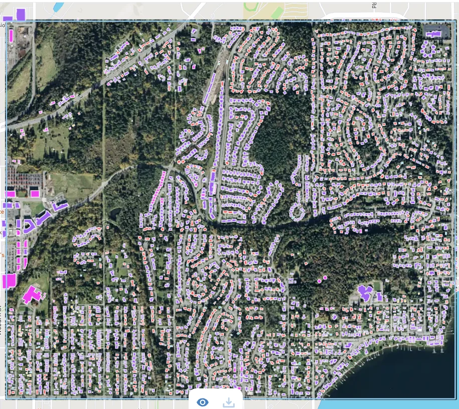 Preliminary Bellingham delivery area map